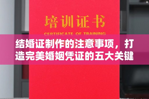 翁源结婚证制作的注意事项，打造完美婚姻凭证的五大关键点